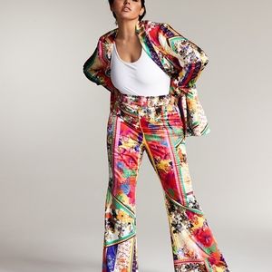 Misa Hylton for INC Satin Flare Pants, Created for